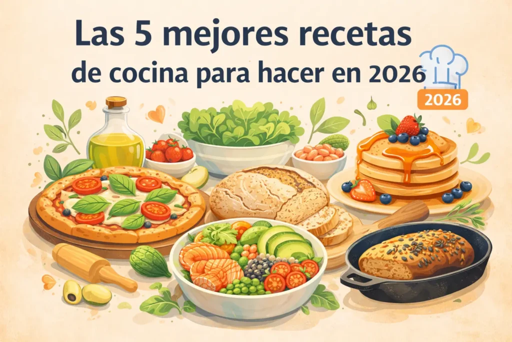 las 5 mejores recetas de cocina 2026
