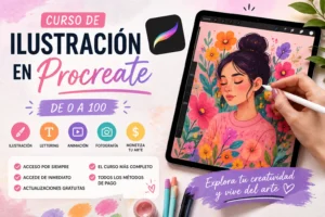 Curso de Ilustración en Procreate de Lina Peñaranda: Opiniones, Contenido y ¿Vale la Pena en 2026?